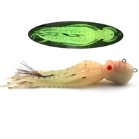 180g 200g 250g 300g encre pieuvre calmar jupe leurres de pêche en plastique souple 20cm 7.87 pouces leurres pieuvre