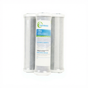 Cartuchos de Filtro de Agua de Carbón Activado 32-250-10-MATRIKX, Certificación NSF, 5 Micras, Elimina Cloro y Cloramina, Gran Venta 2023 - Product Image 1