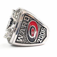 Anillo de Campeón de los Carolina Hurricanes 2006 al por Mayor, Réplica con Piedras de Circonita Cúbica AAA, Anillo Pesado para Aficionados al Deporte, Recuerdo, Trofeo Premium, Regalo