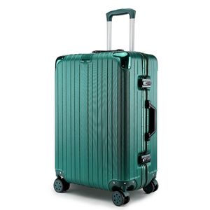 Aluminum Frame Travel Trolley With Silent Wheels 20, 22, 24, 26 Inch Durable <strong>Hard</strong> <strong>Shell</strong> Customized Traveling <strong>Suitcase</strong> Luggage - Product Image 5