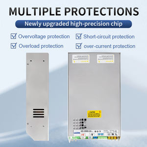 Fuente de alimentación conmutada Industrial SMPS de 2000W, entrada AS-2000, salida de 180-260V, 12V/24V/36V/48V/60V, <span class=keywords><strong>CCCV</strong></span> ajustable - Product Image 2