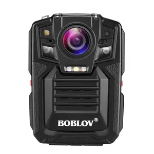 Boblov V8N 1440P Max 256GB 2英寸高清显示屏140广角IP56激光白光红外夜视体带摄像头