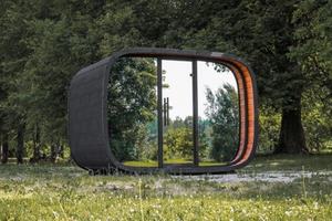 ซาวน่ากลางแจ้งไฟฟ้า วิลล่าไม้สนสี่เหลี่ยม สำหรับ 6-7 คน ใช้ไอน้ำ สำหรับครอบครัว รับผลิตแบบ OEM/ODM - Product Image 3