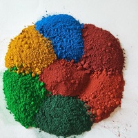 Revêtement de peinture bleu d'oxyde de fer rapide de prix usine avec la pierre culturelle de tuile de couleur de pigment inorganique avec le bleu de saphir