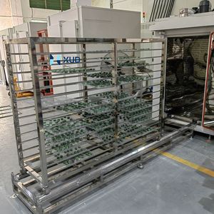 Secador de caja de aire caliente de calefacción eléctrica para horno de horneado industrial por lotes a precio competitivo para postcurado de resina y secado de pastillas de freno - Product Image 3
