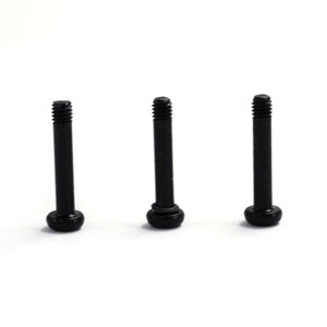Vis d'étanchéité OEM à tête ronde Torx, queue longue, filetage partiel, <span class=keywords><strong>noircie</strong></span>, M2 M2.5 M3, 12mm 16mm 20mm - Product Image 2