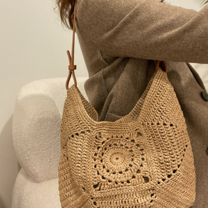 Japanese and Korean style minimalist PU leather bag with replaceable and detachable <b>shoulder</b> <b>strap</b>, tote bag <b>strap</b>, and other - Product Image 4