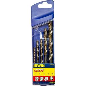 Irwin-10502234 turbomax hss ชุดดอกสว่าน (5ชิ้น) -ชุดสว่านเจาะ05709131266167 - Product Image 1