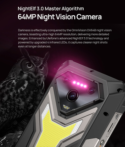 Ulefone Armor 34+ โทรศัพท์มือถือที่ทนทาน มาตรฐานกันน้ำ IP68 กล้อง 64MP พร้อมระบบมองกลางคืน รองรับการชาร์จเร็ว 66W แบตเตอรี่ 25500mAh หน้าจอ 6.95 นิ้ว 120Hz แรม 12GB ความจุ 512GB ระบบปฏิบัติการ Android 15 - Product Image 5
