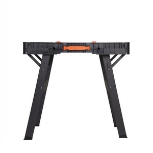 Banc de travail pliable 450 kg, robuste, hauteur réglable, table de travail portable pour garage, atelier, travail du bois - Product Image 3
