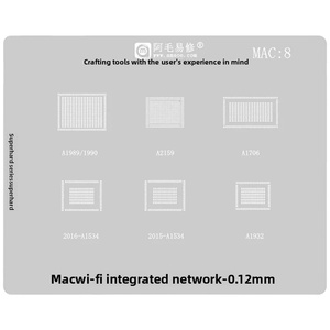 Plantilla de Reballing AMAOE para Macbook MAC1-<span class=keywords><strong>MAC10</strong></span>, Herramienta de Reparación de CPU y Pantalla LCD A1706 A1707 M3 Max - Product Image 1