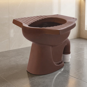 Vente en gros de toilettes en céramique Vitrosa rouges rustiques de style anglais indien EWC - Product Image 3