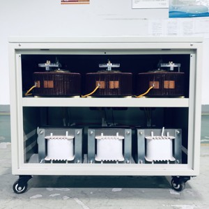 <span class=keywords><strong>Stabilisateur</strong></span> <span class=keywords><strong>de</strong></span> tension haute précision triphasé <span class=keywords><strong>380V</strong></span> à haute efficacité 20 KVA, 98% d'efficacité, <span class=keywords><strong>courant</strong></span> alternatif, matériau en cuivre, écran LCD - Product Image 6