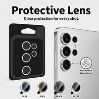 Protecteur d'objectif de caméra à couverture intégrale L003 pour Samsung Galaxy S26 Ultra S25 Plus S25 Fe, film transparent facile à installer