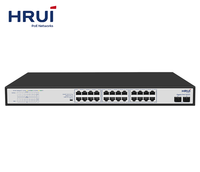 Switch PoE Gigabit 24 ports haute performance avec 2 ports SFP 2,5G, budget PoE 260W, HiPoE 60W, VLAN, extension 250m
