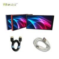 Monitor Portátil de 6 Pulgadas, 1440x2560, Batería Integrada, USB C, Pantalla Extendida para PC, Consola de Juegos, Quad HD IPS, LCD de 6 Pulgadas, 2K
