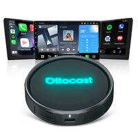 Ottocast P3 Pro Android 13 AI Box Adaptateur sans fil CarPlay & Android Auto 3-en-1 pour Cloud SIM 3.0 Support Garantie 1 an