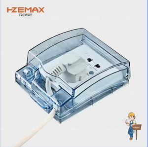 उच्च गुणवत्ता वाले वॉटरप्रूफ प्लास्टिक सॉकेट सुरक्षात्मक बॉक्स घरेलू लॉयोग्य दीवार स्विच सॉकेट कवर - Product Image 4