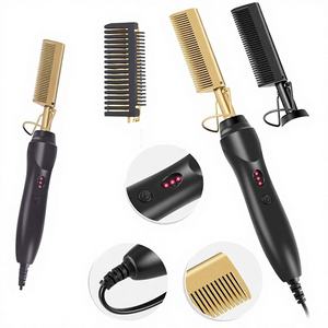 Piastra e Arricciacapelli Elettrico in Rame a Doppio Uso, Portatile, con Confezione Regalo e Tre Garanzie - Product Image 1