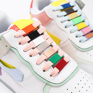 Hebillas Decorativas para <span class=keywords><strong>Cordones</strong></span> de Zapatos, Kits de Hebillas Metálicas para <span class=keywords><strong>Cordones</strong></span>, Hebillas Elegantes y con Estilo, Bloqueador de <span class=keywords><strong>Cordones</strong></span> para Zapatos <span class=keywords><strong>Af1</strong></span> - Product Image 2
