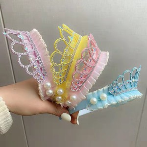 लड़कियों के लिए कोरियन फीता बाल बैंड के लिए कोरियन फीता हेयर बैंड, सुंदर बच्चों की सहायक उपकरण - Product Image 3