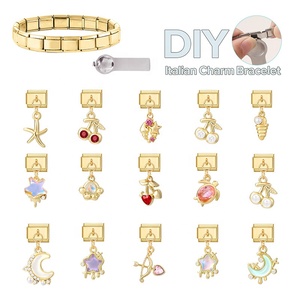 สร้อยข้อมือสแตนเลสสตีลรูปผลไม้แบบโมดูลาร์ DIY สไตล์จี้ห้อย ดีไซน์สร้างสรรค์อเนกประสงค์ - Product Image 5