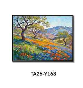 Tableau mural sur toile Paysage d'<span class=keywords><strong>automne</strong></span> vibrant, Art mural encadré moderne pour salon, Grande <span class=keywords><strong>peinture</strong></span> murale suspendue - Product Image 6