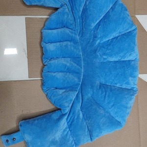 Almohadilla térmica para el cuello con forma de U, apta para microondas, con semillas de lino, talla única - Product Image 3