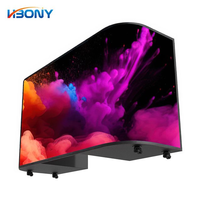 Newly Flexible Table LED Display Indoor P2.5 Soft Curved DJ Booth LED Screen for Nightclub Bar