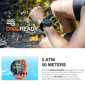 Agm Đồng Hồ W1 Pro Offline Bản Đồ <span class=keywords><strong>GPS</strong></span> 5ATM IP68 Không Thấm Nước 100 + Thể Thao Ngoài Trời Relogio Smartwatch Sức Khỏe Mới Thông Minh Đồng Hồ 2025 - Product Image 4