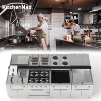 Peralatan Dapur Restoran Komersial KitchenMax dari Baja Anti Karat Ideal untuk Dapur Cepat Saji dan Dapur Industri