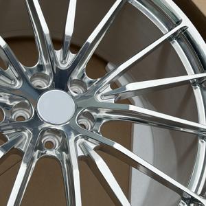 Jantes de voiture monobloc en aluminium T6061 poli, forgées sur mesure, concaves, multi-branches, 18-26 pouces, pour <span class=keywords><strong>Audi</strong></span> Q8 <span class=keywords><strong>SQ8</strong></span> R8 - Product Image 5