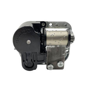 Meccanismo del pezzo di ricambio del carillon, argenteo 18 Note carica-up Music Box movimento meccanismo di sostituzione per carillon fai da te - Product Image 5