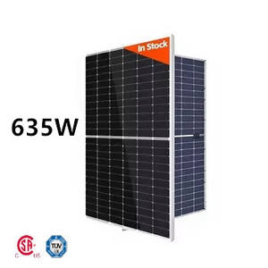 Paneles Solares Bifaciales Sunplus de la Mejor Calidad, 635W, 132 Celdas, para Plantas Solares, Envío desde el Almacén de California - Product Image 1