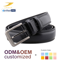 Ceinture professionnelle de marque supérieure, personnalisée et imprimée, polyvalente, classique pour homme, avec boucle ardillon argentée, en cuir véritable, pour affaires