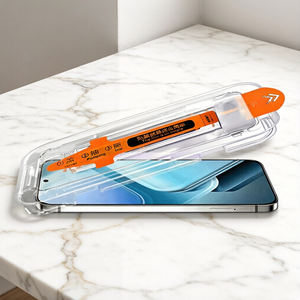 Aplicador de Protector de Pantalla Fácil de Instalar y sin Polvo para Teléfono, Cristal Templado de Privacidad HD, Alineación Automática con un Toque - Product Image 5