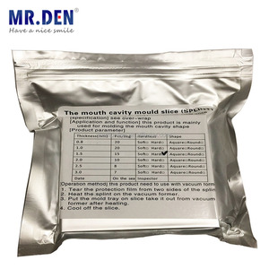 Foglio di formatura sottovuoto dentale duro orto sottovuoto foglio morbido e duro stecca foglio trasparente per uso di fermo ortodontico - Product Image 6