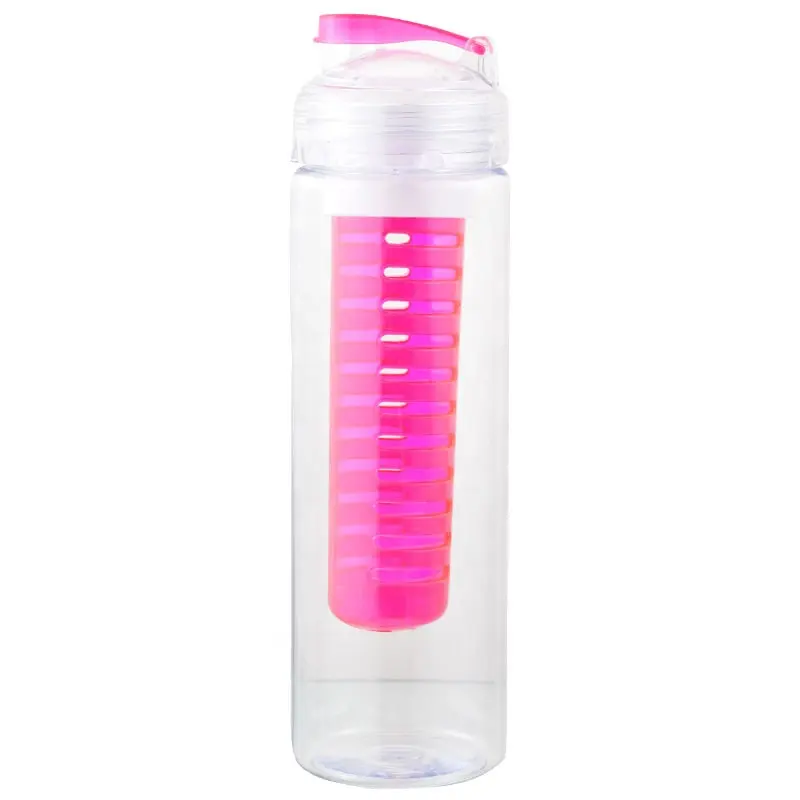 Новейший дизайн 700 мл фруктовая бутылка для воды инфузер с индивидуальным логотипом