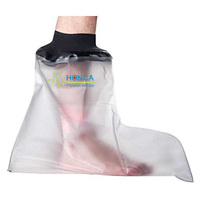 Housse de protection imperméable personnalisée pour plâtre de pied et cheville pour adultes, pour plaies et brûlures