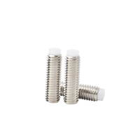 Vis à six pans creux métriques en acier inoxydable 304 avec embout en nylon POM M3-M12 pour fixation sans rayures