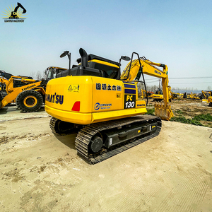 Excelente movilidad y bajo consumo de combustible Komatsu PC130 Excavadora Komatsu usada para ingeniería municipal - Product Image 5