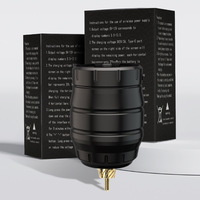 Mini batería de tatuaje de fuente de alimentación inalámbrica portátil RCA/DC