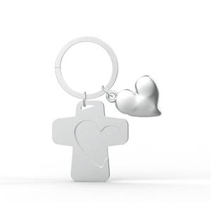 Hebilla de llave de corazón cruzada de aleación de Zinc, profesional, de diseño Popular, resistente al agua, para regalos - Product Image 2