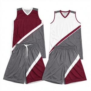 Maillot de basket sans manches gris bordeaux avec numéro 23 imprimé par sublimation, coupe athlétique unisexe pour adulte, évacuant l'humidité - Product Image 1