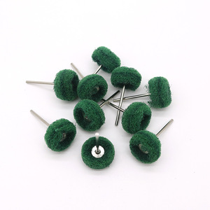 Dental Polishing <b>Wheel</b> Fiber Grinding Head With Handle For Prosthesis Repair And Technician Use 10Pcs - Product Image 2