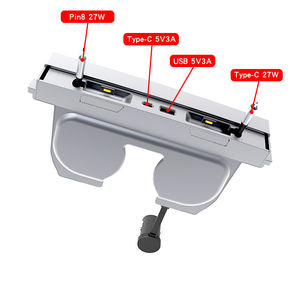 Chargeur mural USB rapide GaN PD multi-prises 20W 25W 30W 45W 50W 65W 100W 150W, chargeur de téléphone Tesla, directement de l'usine - Product Image 4