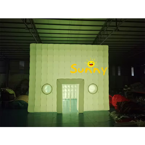 Tente LED portable blanche en <span class=keywords><strong>cube</strong></span> de <span class=keywords><strong>30x30</strong></span>, tente gonflable pour boîte de nuit, tente gonflable en <span class=keywords><strong>cube</strong></span> pour mariage, tente de fête pour boîte de nuit - Product Image 4