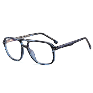 <span class=keywords><strong>Gafas</strong></span> de <span class=keywords><strong>Hombre</strong></span> con Doble Puente TR90, Montura Cuadrada de <span class=keywords><strong>Moda</strong></span>, Lentes Transparentes Anti Luz Azul, Montura Óptica Retro para <span class=keywords><strong>Hombre</strong></span>, <span class=keywords><strong>Gafas</strong></span> para Computadora - Product Image 4