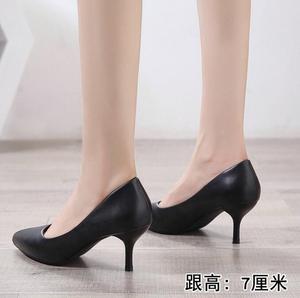 <span class=keywords><strong>Chaussures</strong></span> de travail <span class=keywords><strong>chaussures</strong></span> professionnelles pour femmes <span class=keywords><strong>2022</strong></span> printemps noir Simple bouche peu profonde <span class=keywords><strong>chaussures</strong></span> formelles pour femmes - Product Image 4