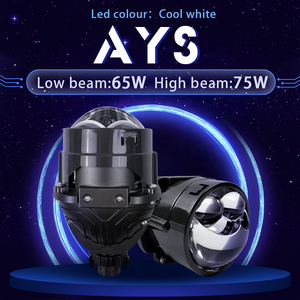 हाई ल्यूमेन 2.5 इंच की एलईडी हेडलाइट 150w डुअल लेजर लाइट सुपर-डिबेयर लाइट सुपर अस्वीकृति - Product Image 2